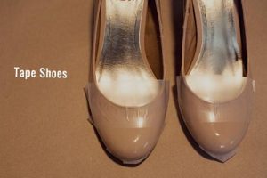 Pintar zapatos: flúor