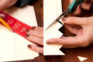 Pintar zapatillas en zig zag