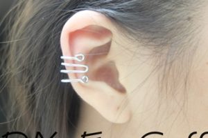 Hazte un ear cuff casero
