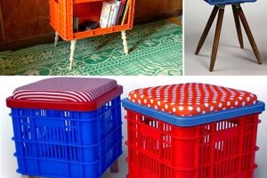 5 Ideas asombrosas para decorar con cajas de fruta