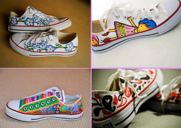 4 Ideas customizar tus zapatillas Converse