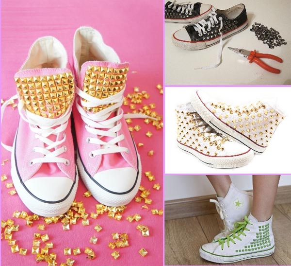 4 Ideas customizar tus zapatillas Converse