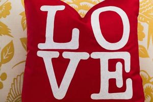 Cojines personalizados para San Valentín